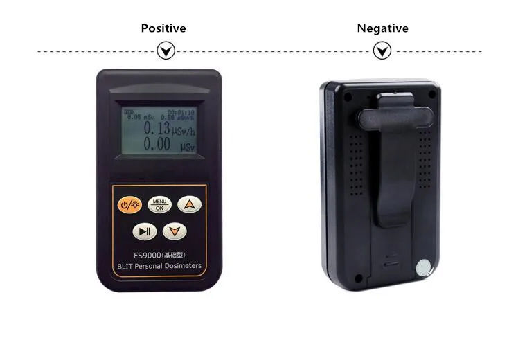 

FS9000 Updated Geiger Counter Personal Alarm Dosimeter Radiation Tester Japanese-English version