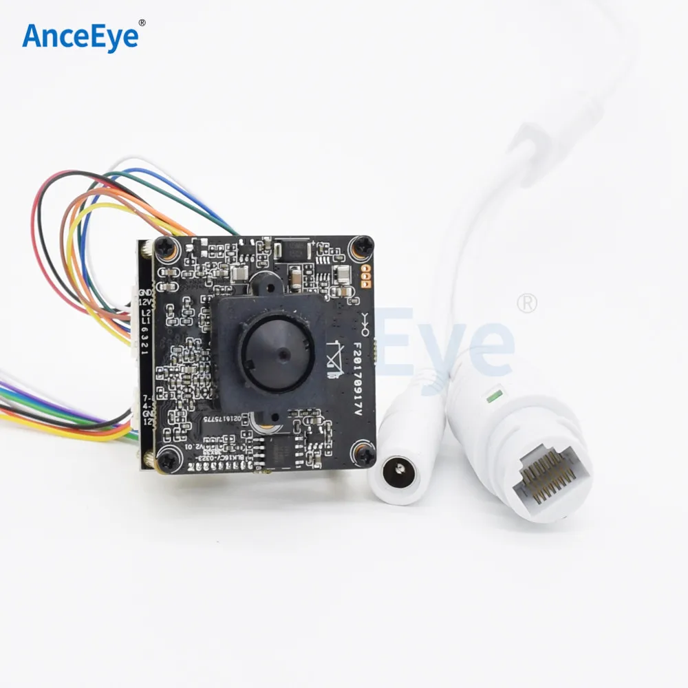 Мини камера видеонаблюдения AnceEye 1080P POE Домашняя мини веб модуль ONVIF P2P RTSP|Камеры