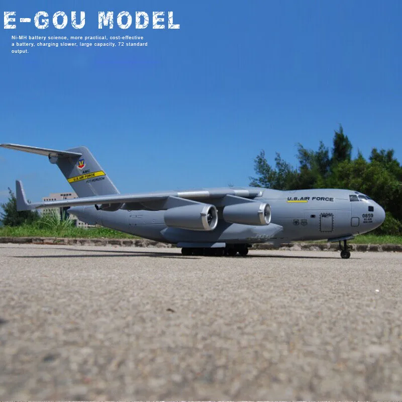 C 17 транспорт большой RC самолет UAV 1470 мм размах крыльев EPO сборка аэрофотосъемка DIY