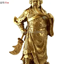 Фортуна статуя медная Guan Gong Wu открывающиеся подарки украшения Lucky town house фэн шуй украшение ручной работы