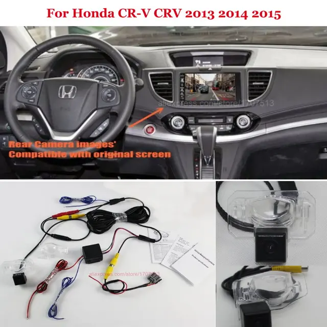 Back Up Reverse Camera For Honda CR V CRV 2013 2014 2015 Car Rear View