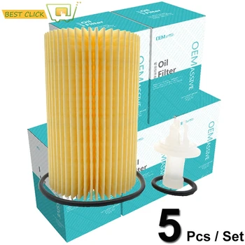 

Five(5) 04152YZZA4 Oil Filters For Toyota Land Cruiser Sequoia / Lexus LX570 2008 - 2018 / Tundra 2007 - 2018 Automobiles Filter