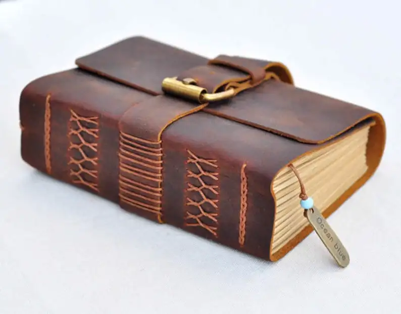 

Leather journal sketchbook notebook diary leather journal handmade leather books 160sheets 320pages 8.5 X 11.5 inches