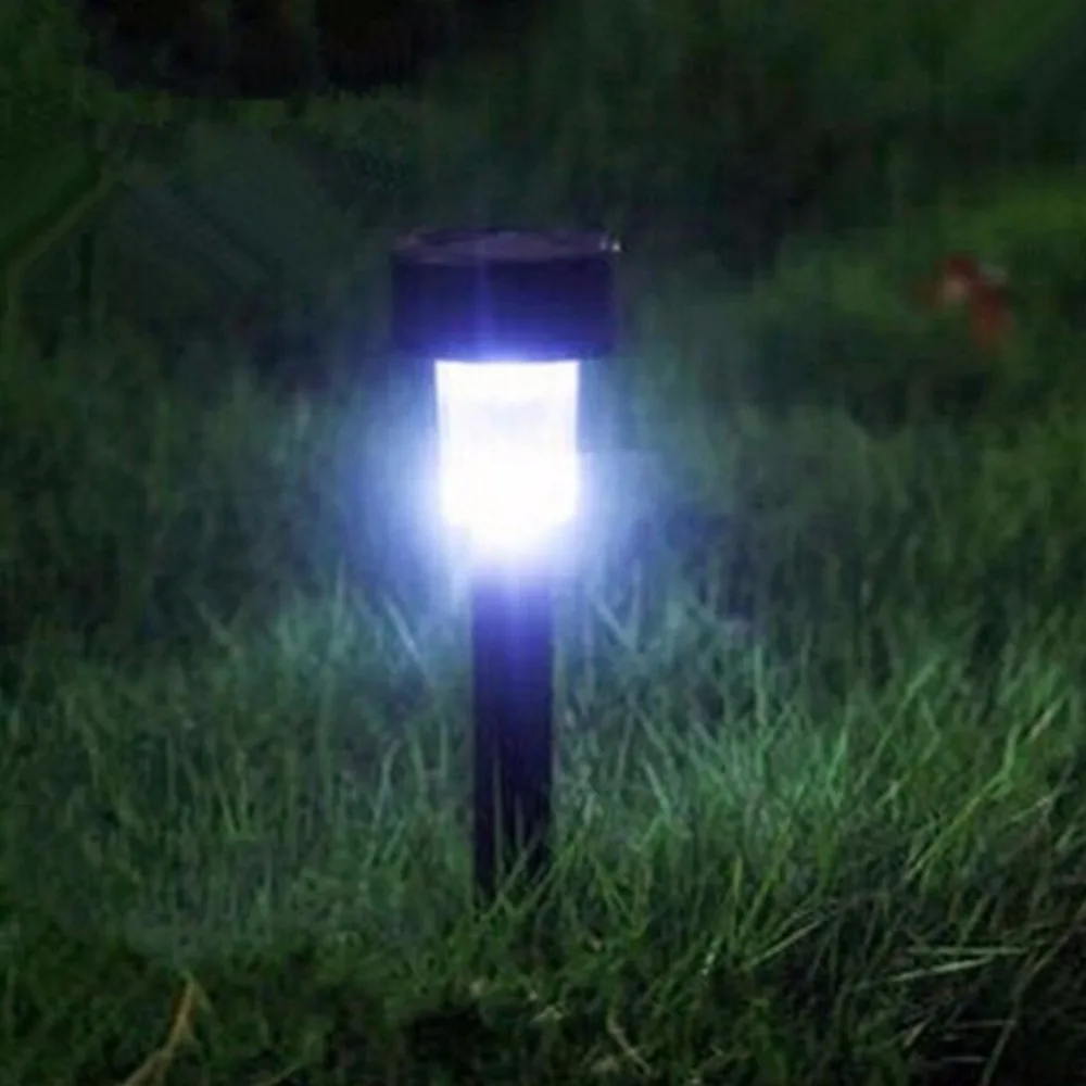 5/10Pcs Outdoor Garden LED Solar Landscape Path Lights Yard Lamp Fence Lights