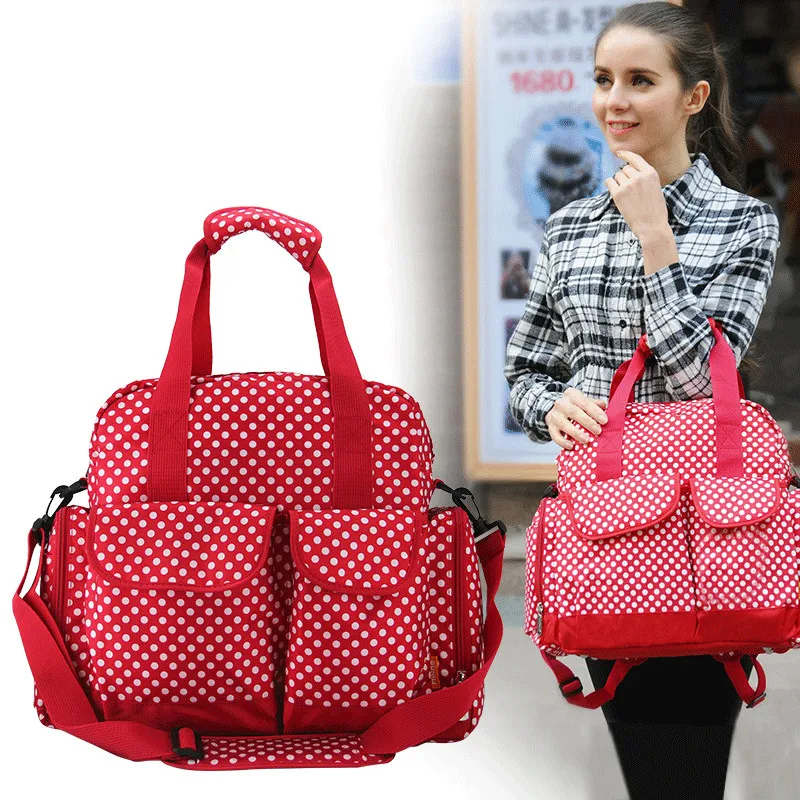 Fashion Baby Stroller bag Multi-functional Mother and Child Outdoor Handbag Large Capacity Mother Backpack Mummy Shoulder Bags3