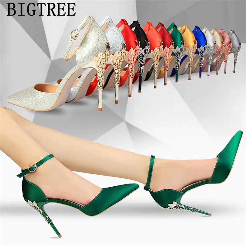 

Mary Jane shoes extreme high heels elegant shoes women pumps black heels bigtree shoes pointed toe high heels zapatos de mujer