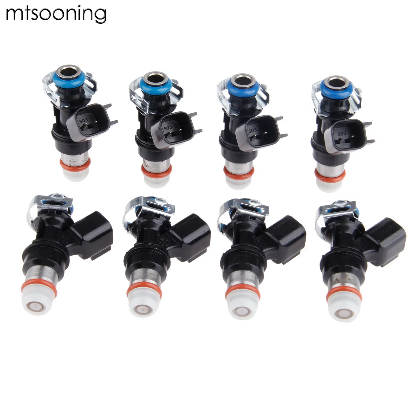 mtsooning 8pcs Fuel Injector Nozzle 12580681 New For GMC Envoy Sierra Yukon XL Savana Saab