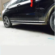 Stainless Steel Side Moulding Cover For Mercedes-Benz GLC 2015 Car Exterior Accessories