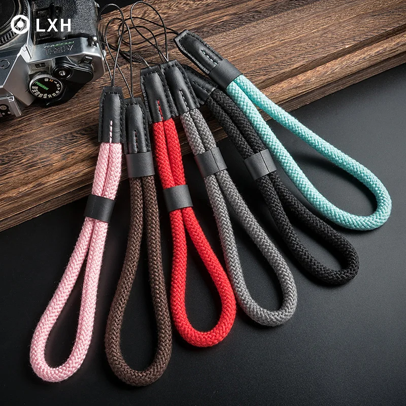 

LXH New style Cotton Camera Wrist strap Hand Grip Strap for Fujifilm Canon Nikon Sony Polaroid Pentax Panasonic Camera Strap