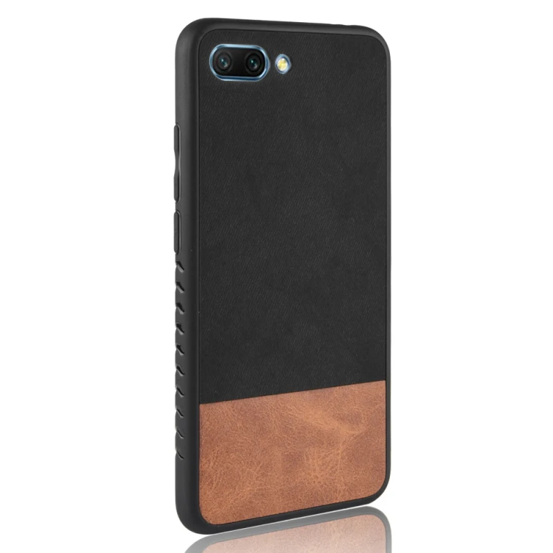 Huawei Honor 10 PU Leather +PC+TPU Stitching_4