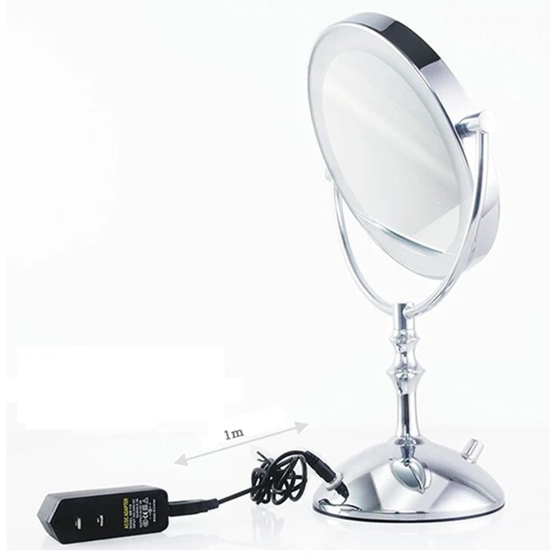  Professional LED Light Makeup Mirror with Lights Brightness Adjustable 8 Inch Cosmetic Mirror Doubl - 33034493570