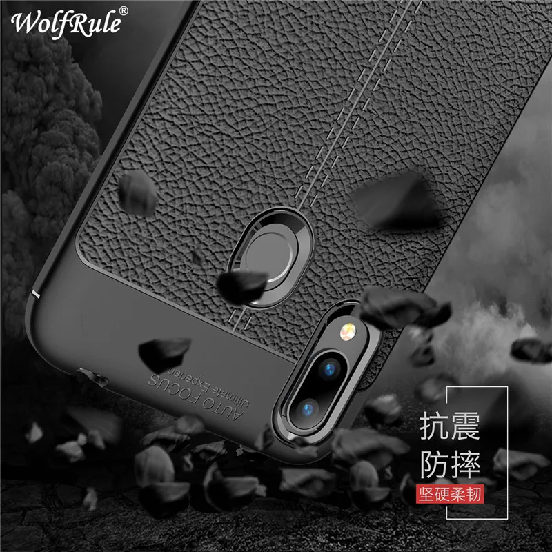 

Case Asus Zenfone Max (M2) ZB633KL Cover Shockproof Luxury Leather WolfRule Soft TPU Case For Asus Max (M2) ZB633KL X01AD Cases