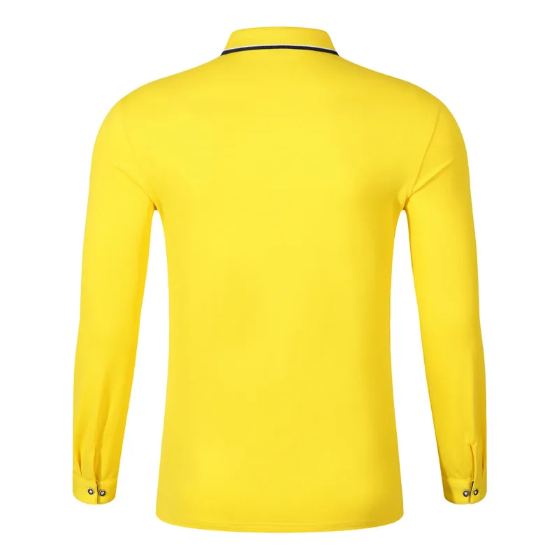 custom logo long sleeve polo shirt (14)