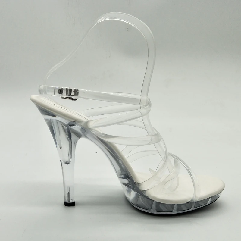 Cheville Noir 13 Mince Laijianjinxia Sandales clair Sexy D'été Femmes Verni Mode Avec À Hauts Défilé De Talon Noir Boucle Haut Chaude Talons Cm qXxSO1X