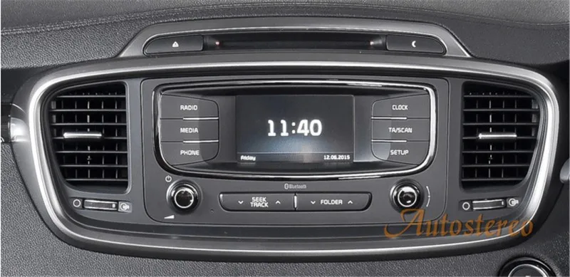 Perfect Android 9.0 multimedia Car DVD player GPS navigation radio Stereo for Fit for KIA Sorento(UM) Sorento GPS auto radio stereo unit 1