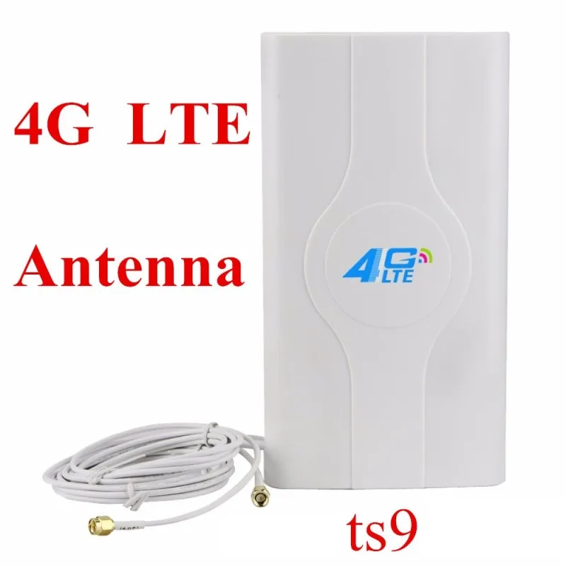 Внешняя панельная антенна TS9 4G LTE 3G Роутер для HUAWEI модем E8372 E8278 E5577 E8377 и ZTE R216 |