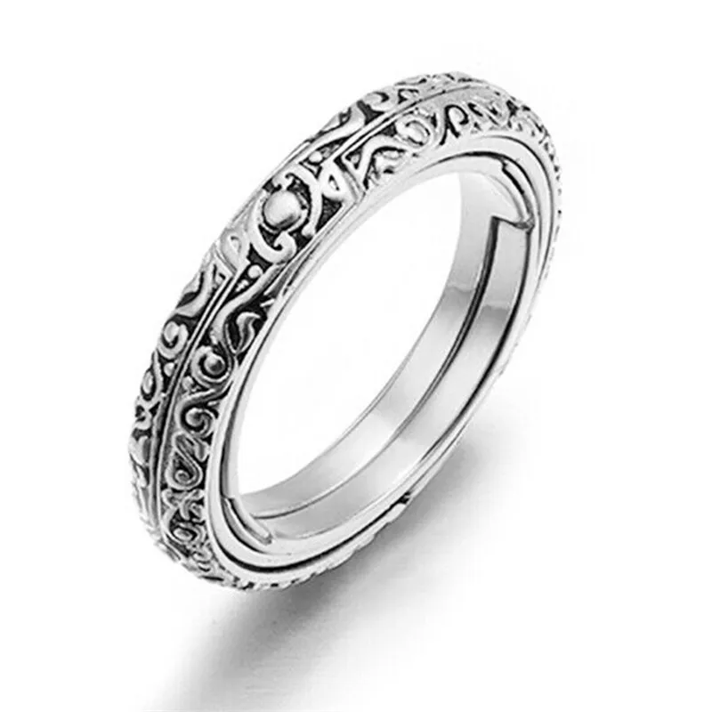 HOT-Silver-Astronomical-Sphere-Ball-Ring-Complex-Rotating-Clamshell-Cosmic-Constellations-Finger-Ring-for-Couple-Lover (3)