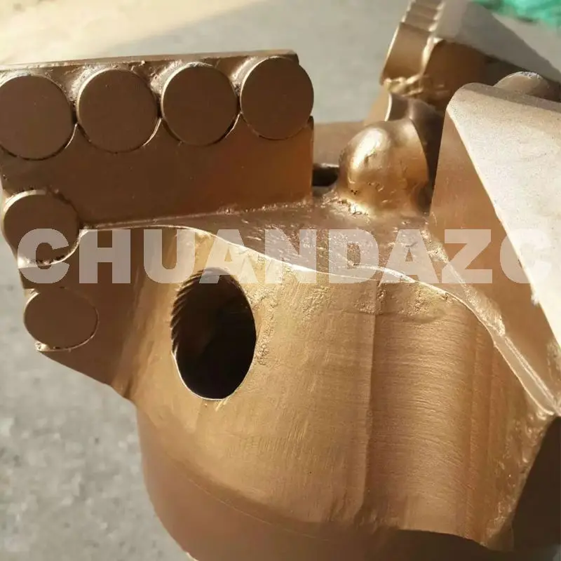 

146mm PDC drag drill bit with 3 blades for pdc drill bit manufacturers