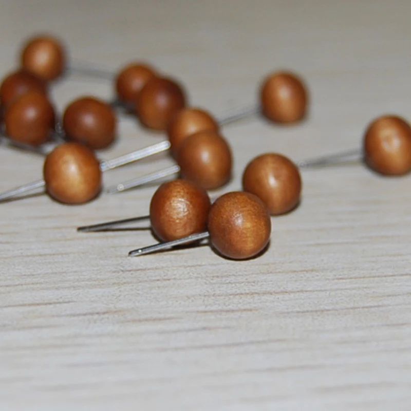 

wooden earrings round wood bead earrings fashion Folk style retro Wood Bead Earrings diy accessories 10 pairs/lot