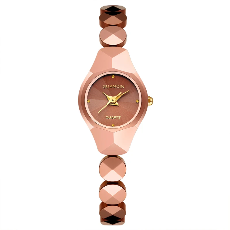 

GUANQIN GS19068 watch women luxury brand Tungsten Steel Fashion Trends Waterproof Fashion Quartz Female Watch Bracelet Watch