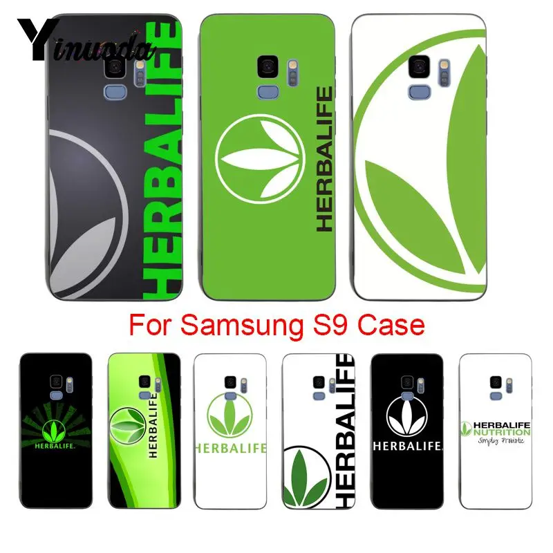 

Yinuoda Black Herbalife Unique Design High Quality phone case For samsung galaxy s9 plus s7 edge s6 edge plus s5 s8 plus case