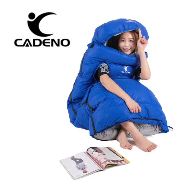 Ultralight Sleeping Bag Camping Sleeping Bag Winter Sleeping Bag Duck Down Envelope Type Outdoor Camping Accessories 210*80cm 3