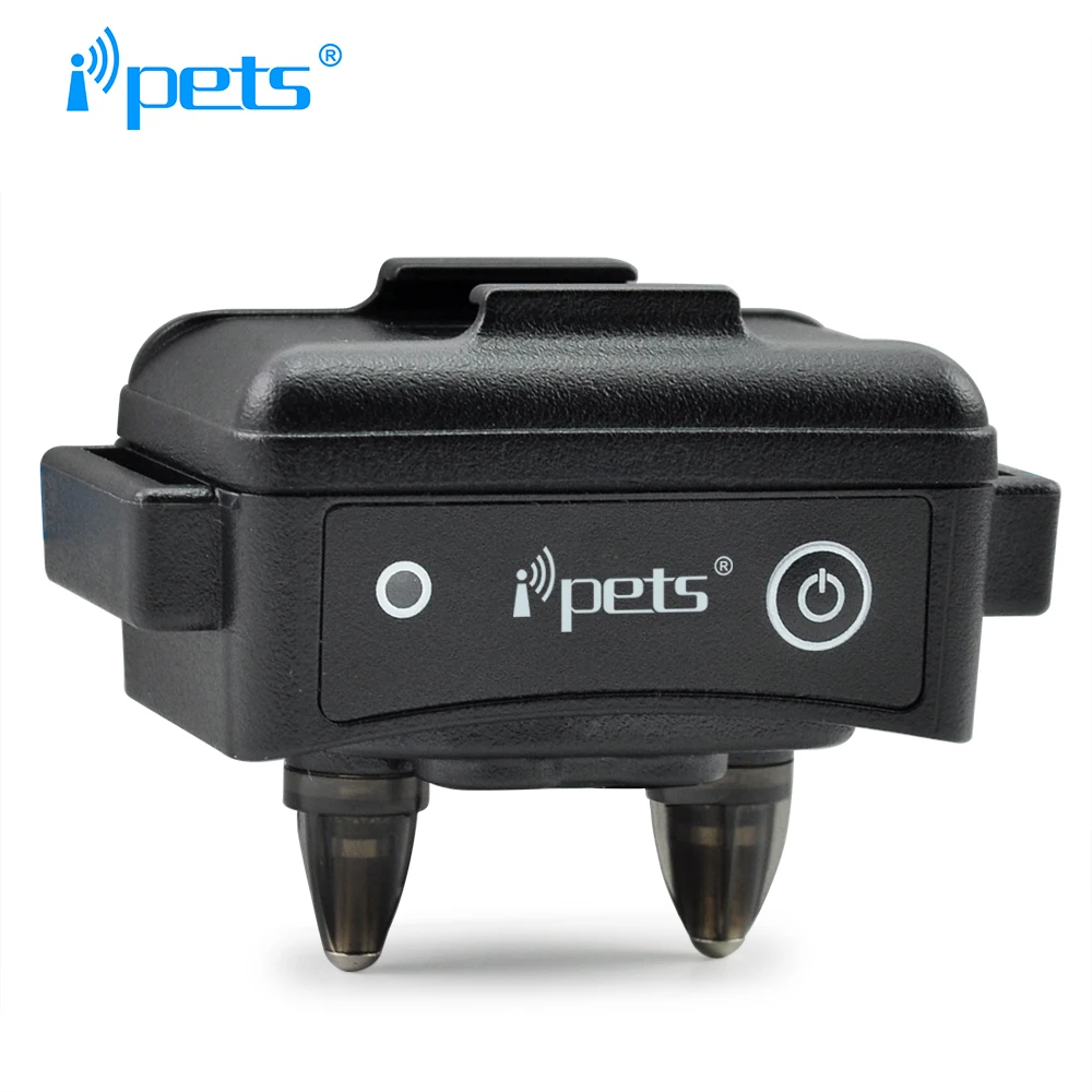 Ipets PET619A-2 800 м дистанционный перезаряжаемый и водонепроницаемый Электрический тренировочный ошейник для 2 собак