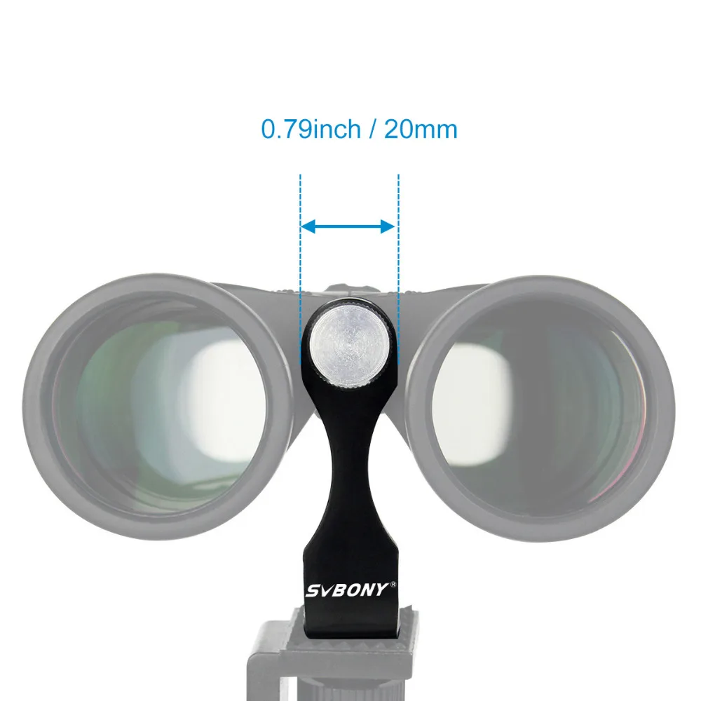 SVBONY L-نوع محول تثبيت الترايبود ل مجهر أحادي تلسكوب التخييم التنزه المعادن تلسكوب الاكسسوارات F9111