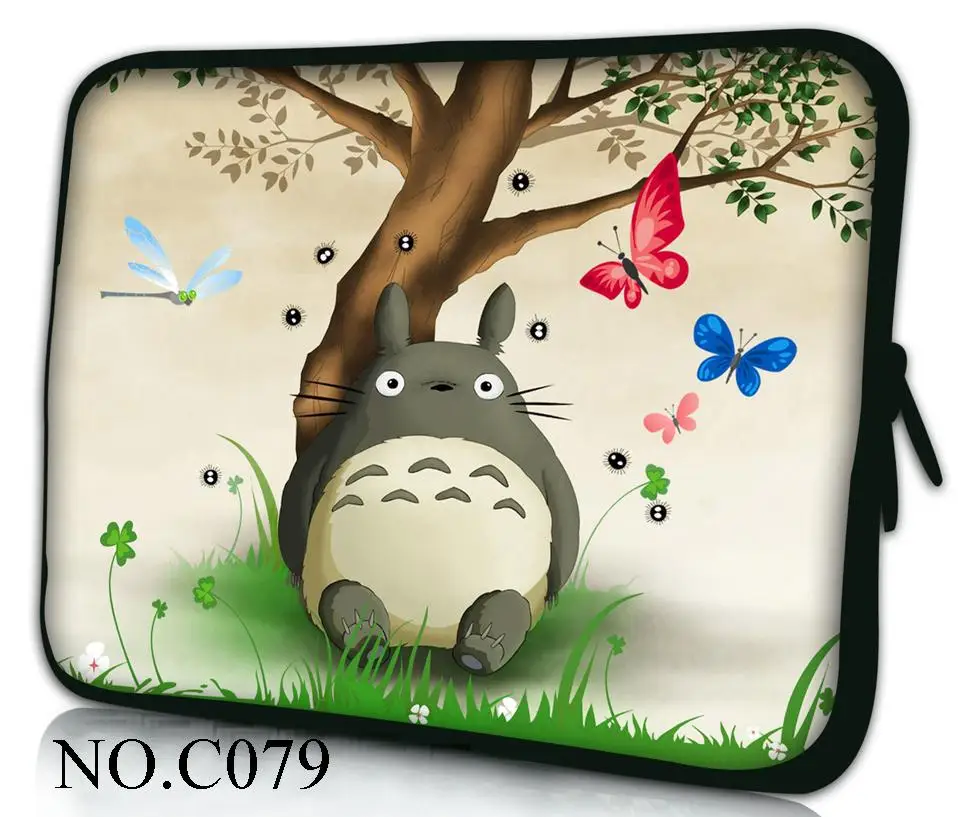 

Totoro Laptop Sleeve Bag Case for MacBook Pro 13 15 Air Bag for Xiaomi Notebook Air 13 Shockproof Nylon Laptop Sleeve 14 15.6 17