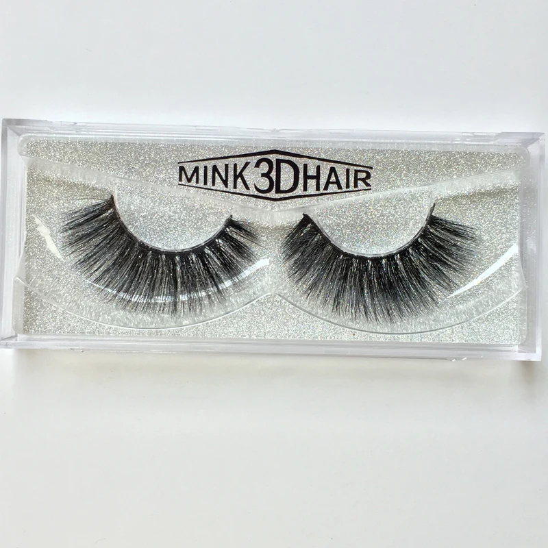 Дешево 3D норки ресницы наращивания ресниц 100% ручной работы толщиной Объем Длинные False Lash Макияж Giltter упаковка 1 пара LFX 07