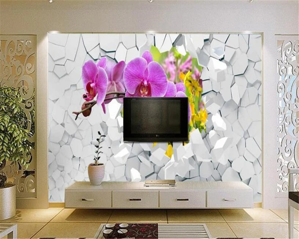 Beibehang Custom 3D Photo Butterfly Wall Wallpaper Modern Stereo Wallpaper  Living Room Sofa TV Background 3D Wallpaper mural