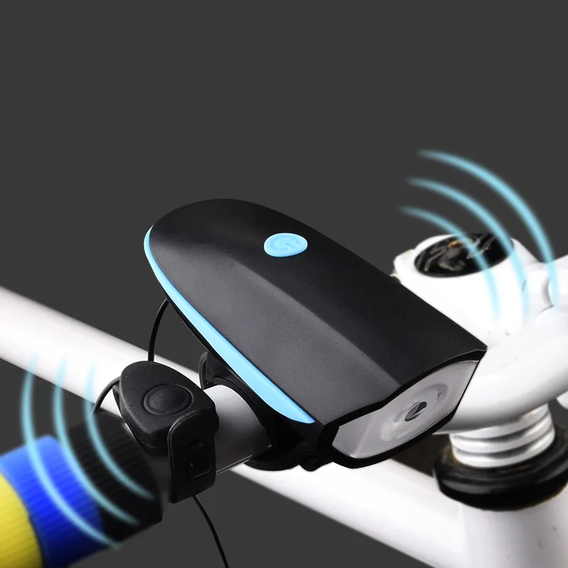 

Bike Electric Horn Bicycle Bright Headlights Vocal USB Charging Night Riding Cycling Light 130/140 Decibel Bell FH99
