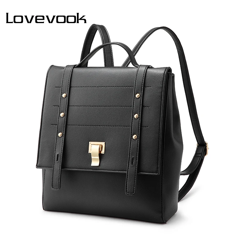

LOVEVOOK backpack women bag female backpack schoolbag for girls teenagers 2019 ladies bags high quality PU large capacity travel
