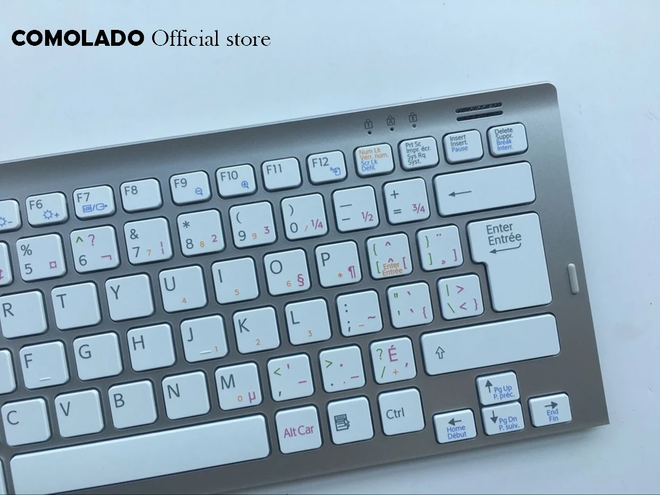 CF Canada-French Keyboard For Sony Vaio VGN-SR VGN SR white with silver frame Laptop keyboard CF Layout (2)