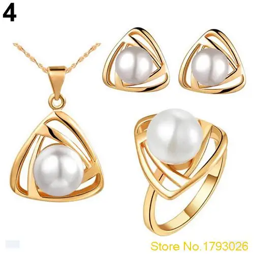 Chic Wedding Pearl Jewelry Set 