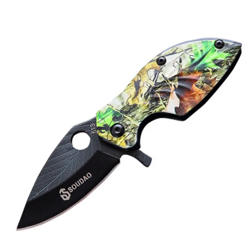 

Mini Camping Stainless Handle Survival Knife Multifunction Outdoor Tactical Rescue Tools Folding Hunting Pocket Cutter