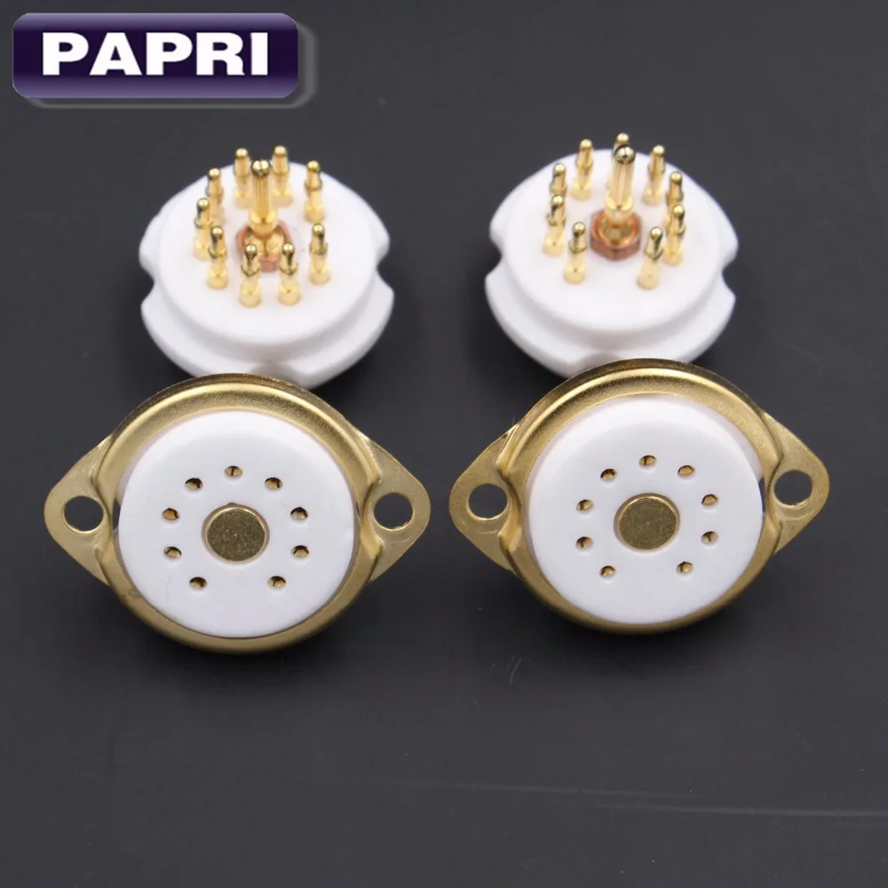 Высококачественные керамические 9 контактные трубчатые разъемы латунная