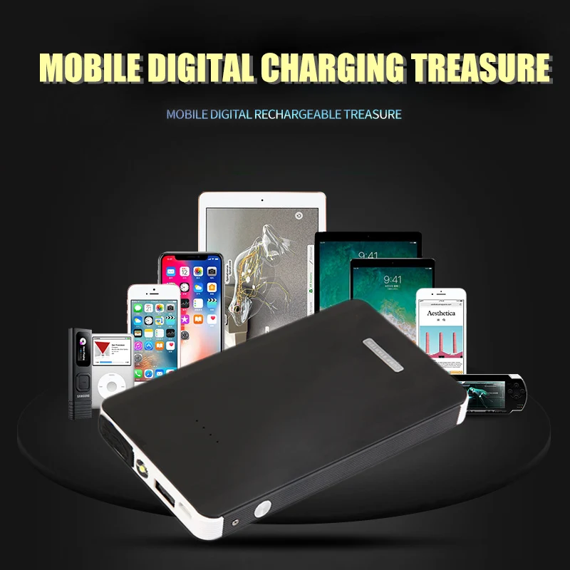 

New 5 Color Multifunction 30000mAh Car Jump Starter Mini Emergency Charger Battery Booster Power Bank Jump Starter for Car Phone
