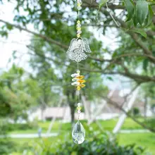 H& D висячий Ангел Хрустальный Фэнтези Suncatcher оконный орнамент Радуга производитель коллекция кулон подарок для дома свадебное украшение
