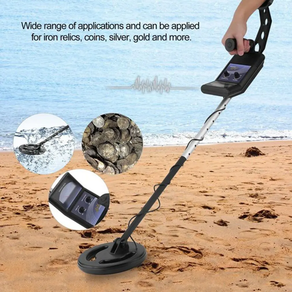 

Metal Detector High-Accuracy Metal Finder Waterproof Search Coil Hunt Treasure for Underwater Metal Detecting