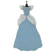 Сказочная принцесса копия Золушки синее платье танцевальные вечерние платья Косплей Костюм Одежда для 17 ''Кукольный дом аксессуары