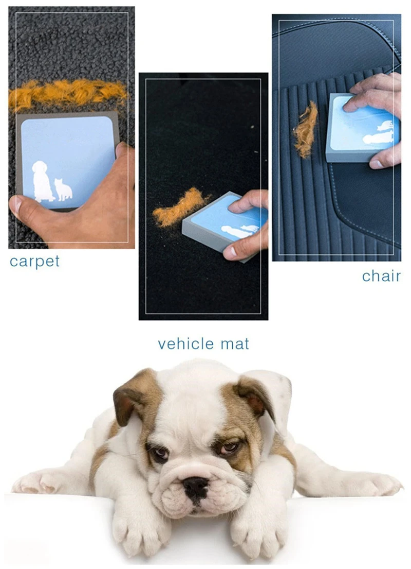 1PC Hot Sale Pets Puppy Cleaning Brush Dog Cat Hair Carpet Fur Remover