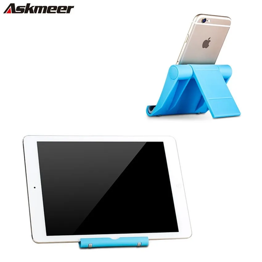 

ASKMEER Portable Universal Tablet Holder For iPad Holder Tablet Stand Mount Adjustable Desk Support Flexible Mobile Phone Stand