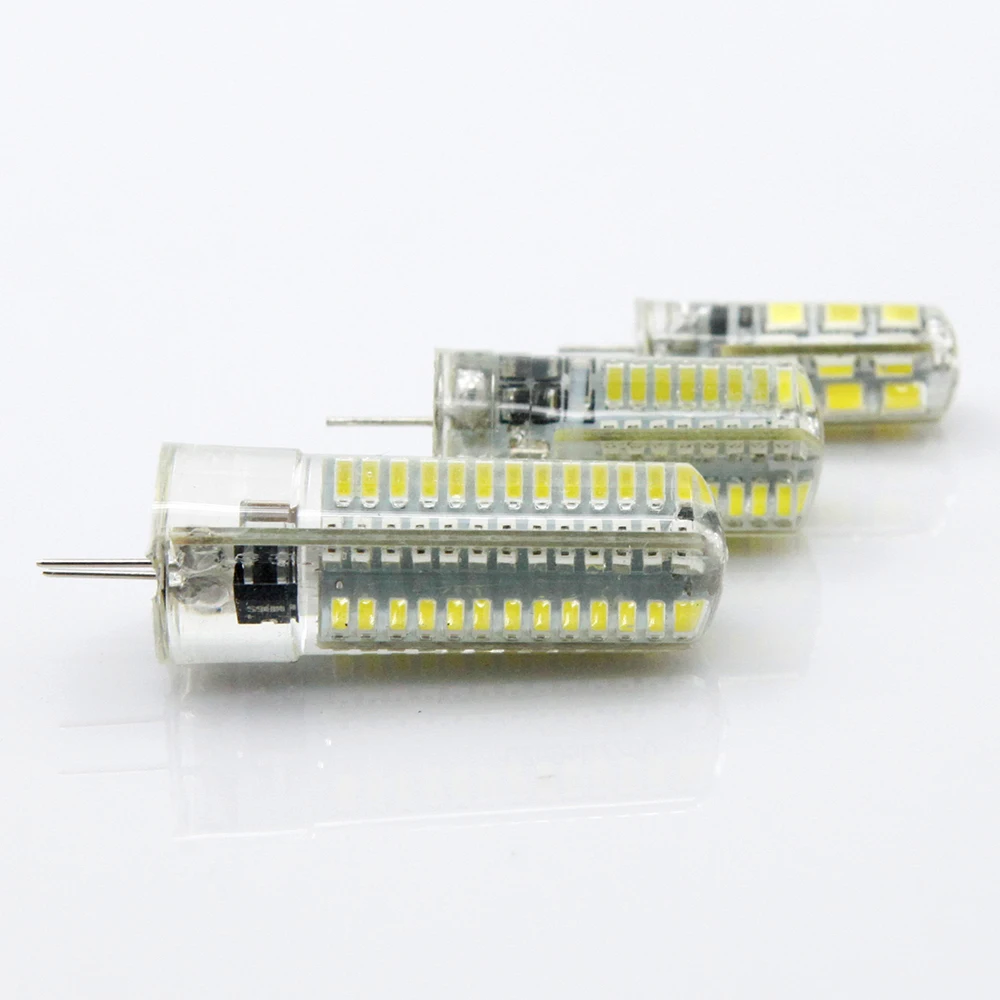 10 шт./лот G4 светодиодный светильник AC/DC 12V SMD 2835 3014 угол Luz bombillas lampada de светодиодный светильник лампы Точечный светильник лампы