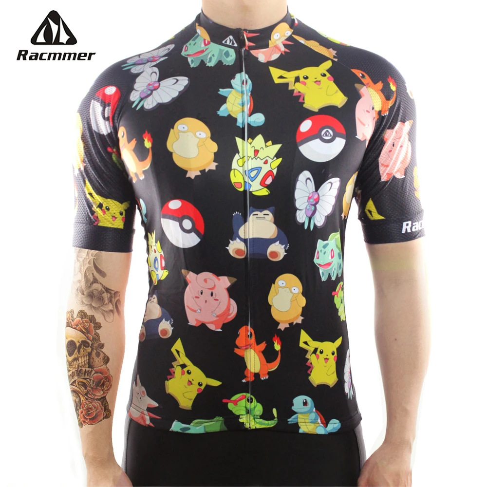 Racmmer 2017 Funny Cycling Jerseys Summer Mtb Clothes Short Bicycle