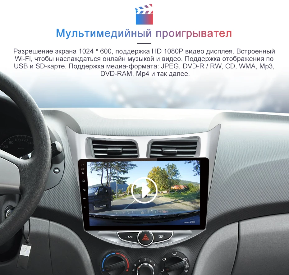 Junsun V1 2G+ 32G Android 9,0 DSP автомобильный Радио мультимедийный видео плеер для hyundai Solaris 1 2010- навигация gps 2 din без DVD