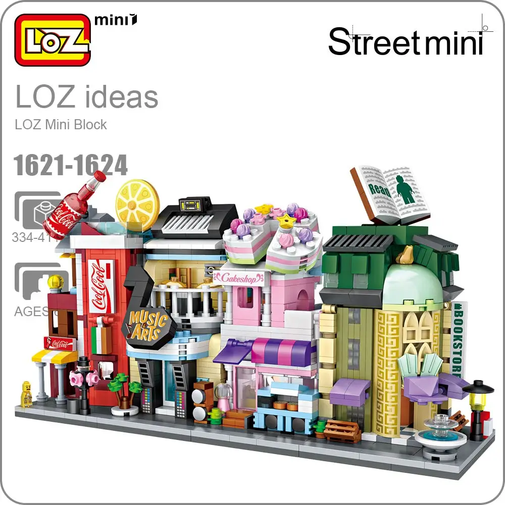 Blocos loz mini tijolos arquitetura mini Tipo : Blocos