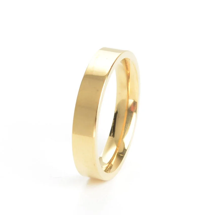 Женское кольцо из нержавеющей стали круглое 4 мм|stainless steel ring|rings for womenring |