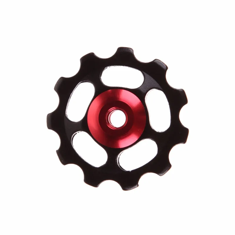Jockey колесо 5 мм 11 зуб MTB керамико алюминиевая модернизированная RS подшипник шкив дорожный велосипедный Переключатель - Цвет: Черный