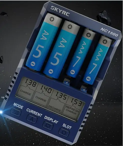 

New product SKYRC NC1500 AA/AAA Battery Charger&Analyzer